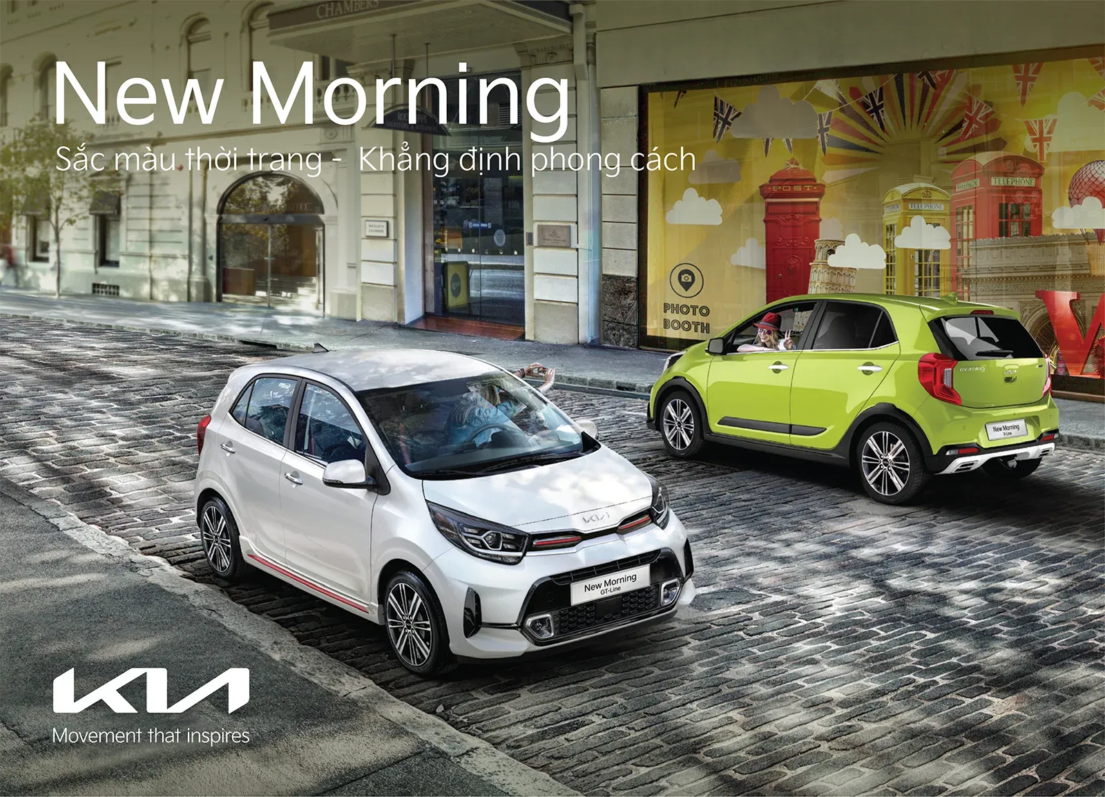 Ngoại thất xe Kia Morning 2026 phiên bản mới nhất