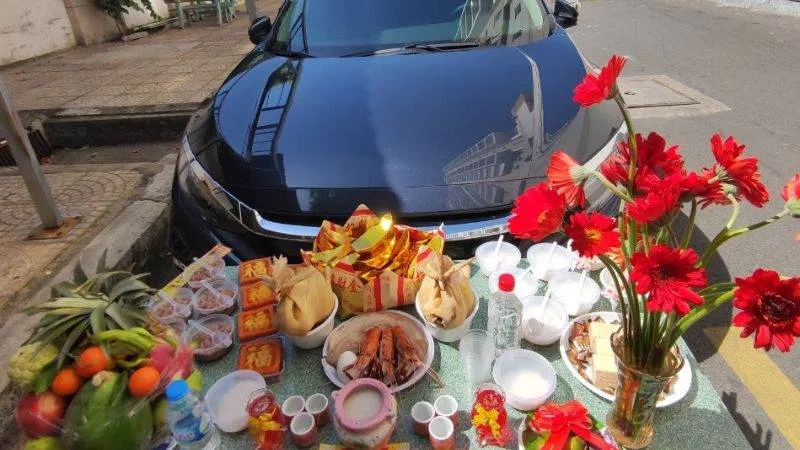 Lễ Vật Cúng Xe Hàng Tháng