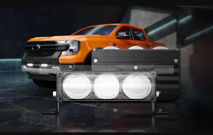 Hiệu quả chiếu sáng thực tế của đèn gầm Aozoom Extra 3 trên đường tối