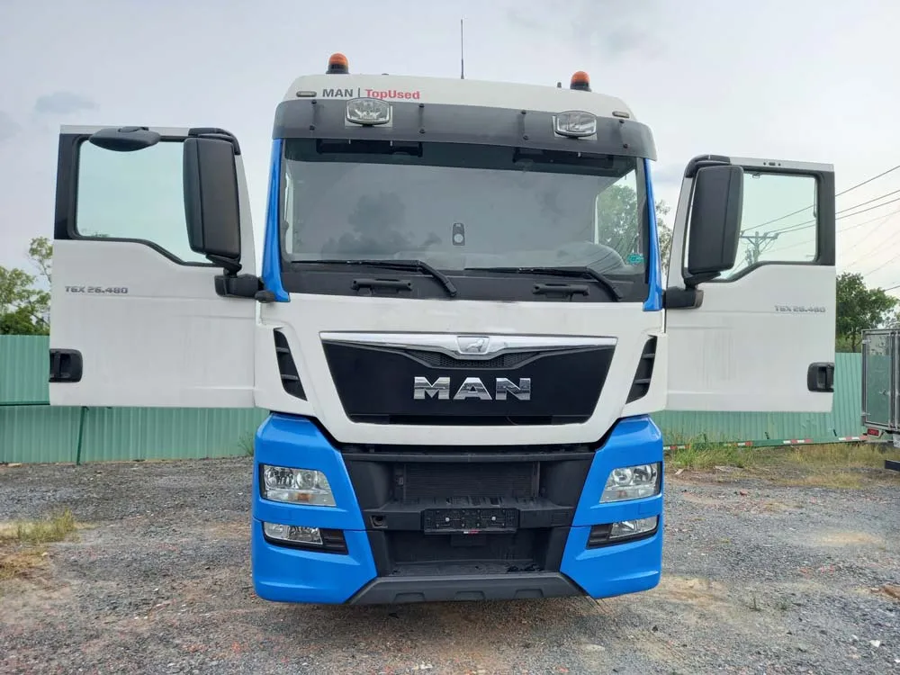 Xe đầu kéo Man được nhập khẩu châu Âu