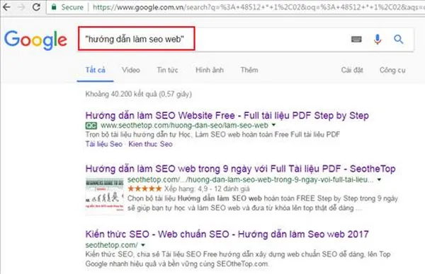 Tìm kiếm cụm từ trong tiêu đề giúp lọc nhanh các văn bản hành chính quan trọng
