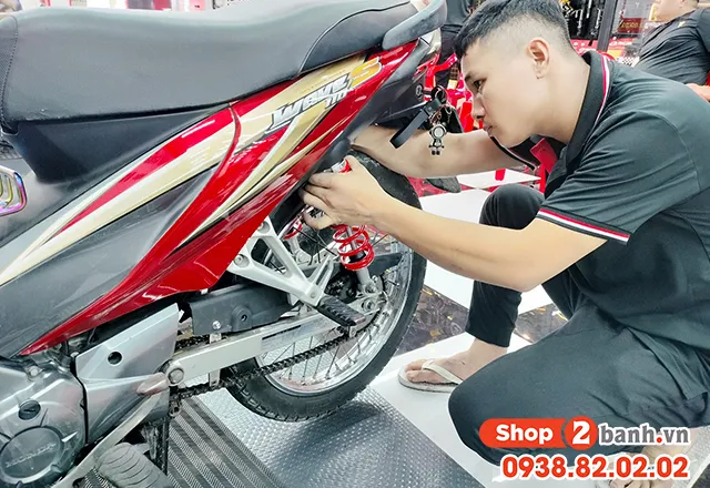 Quy trình bảo dưỡng xe tay ga chuyên nghiệp