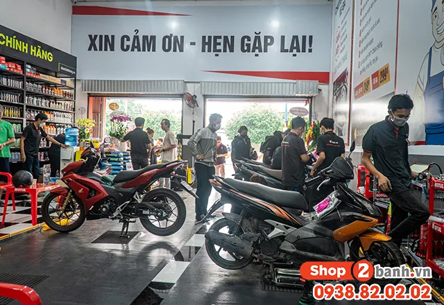 Vệ sinh nồi xe tay ga loại bỏ cặn carbon