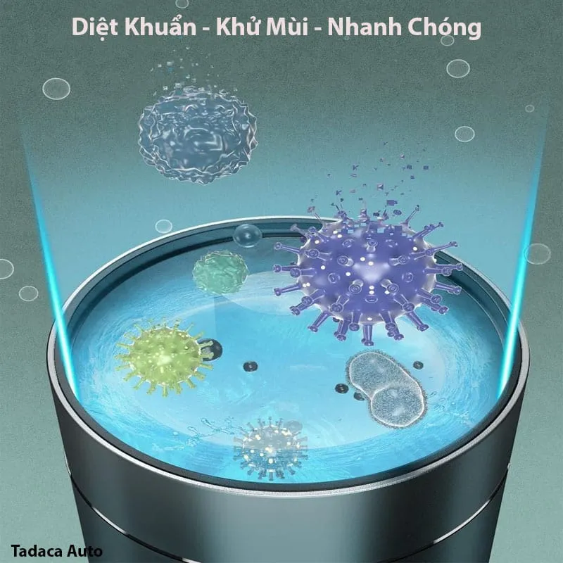 Chế độ phun sương linh hoạt và hệ thống đèn LED trang trí của máy Baseus