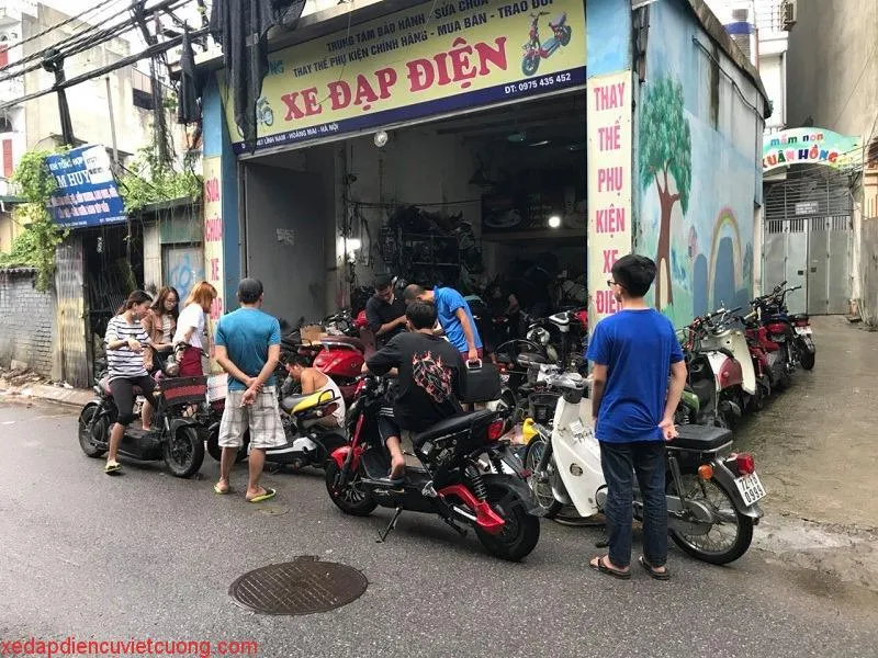 Kho xe đạp điện cũ đã qua kiểm định chất lượng tại Nha Trang