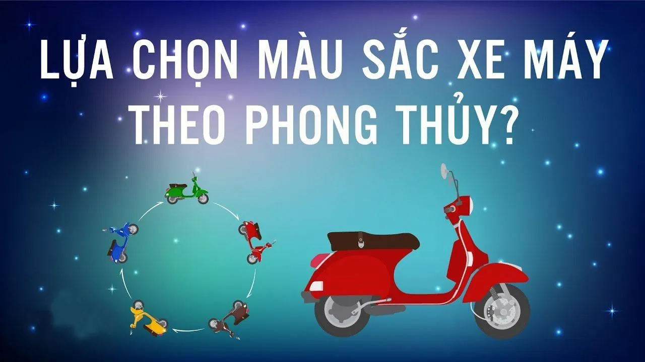 Chọn màu xe theo bản mệnh