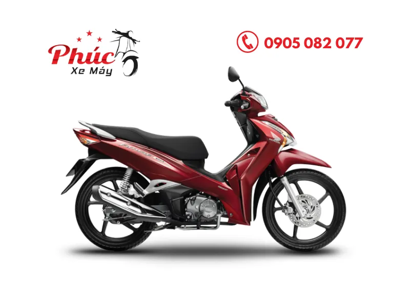 Honda Future 125 FI phiên bản Cao cấp Đỏ Đen