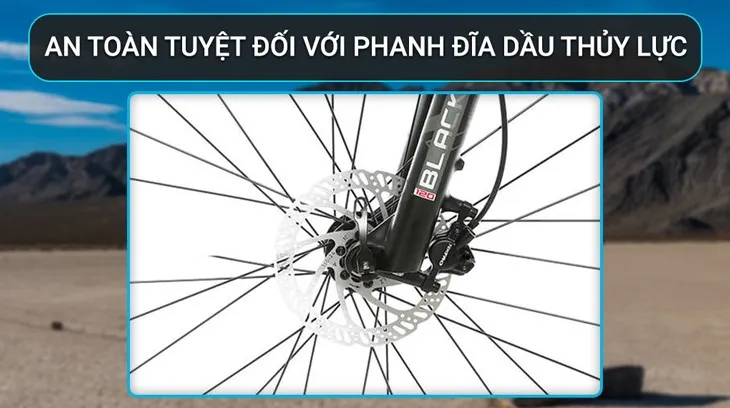 Xe đạp địa hình MTB Pacific Montero 4.0 phanh đĩa dầu an toàn