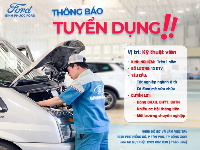 Tuyển Dụng Sửa Chữa Ô Tô Tại Lào Cai Với Thu Nhập Hấp Dẫn