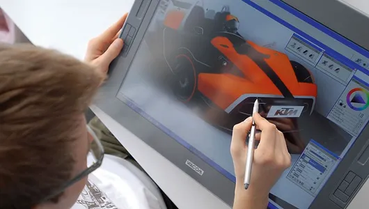 Sử dụng công cụ hỗ trợ thiết kế ô tô trên máy tính chuyên nghiệp