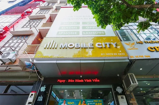 Trung tâm sửa chữa MobileCity