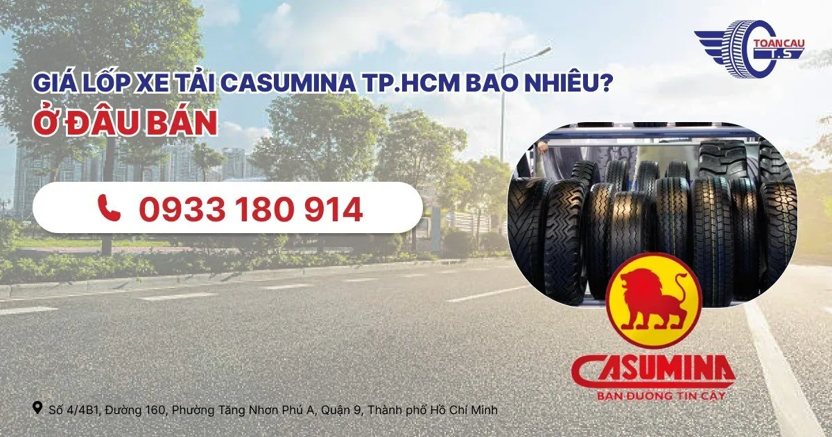Lốp xe tải Casumina các dòng sản phẩm