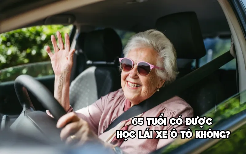 Người cao tuổi vẫn có thể học lái xe ô tô nếu đủ sức khỏe