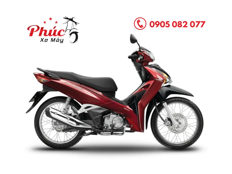 Honda Future 125 FI phiên bản Tiêu chuẩn Đỏ Đen
