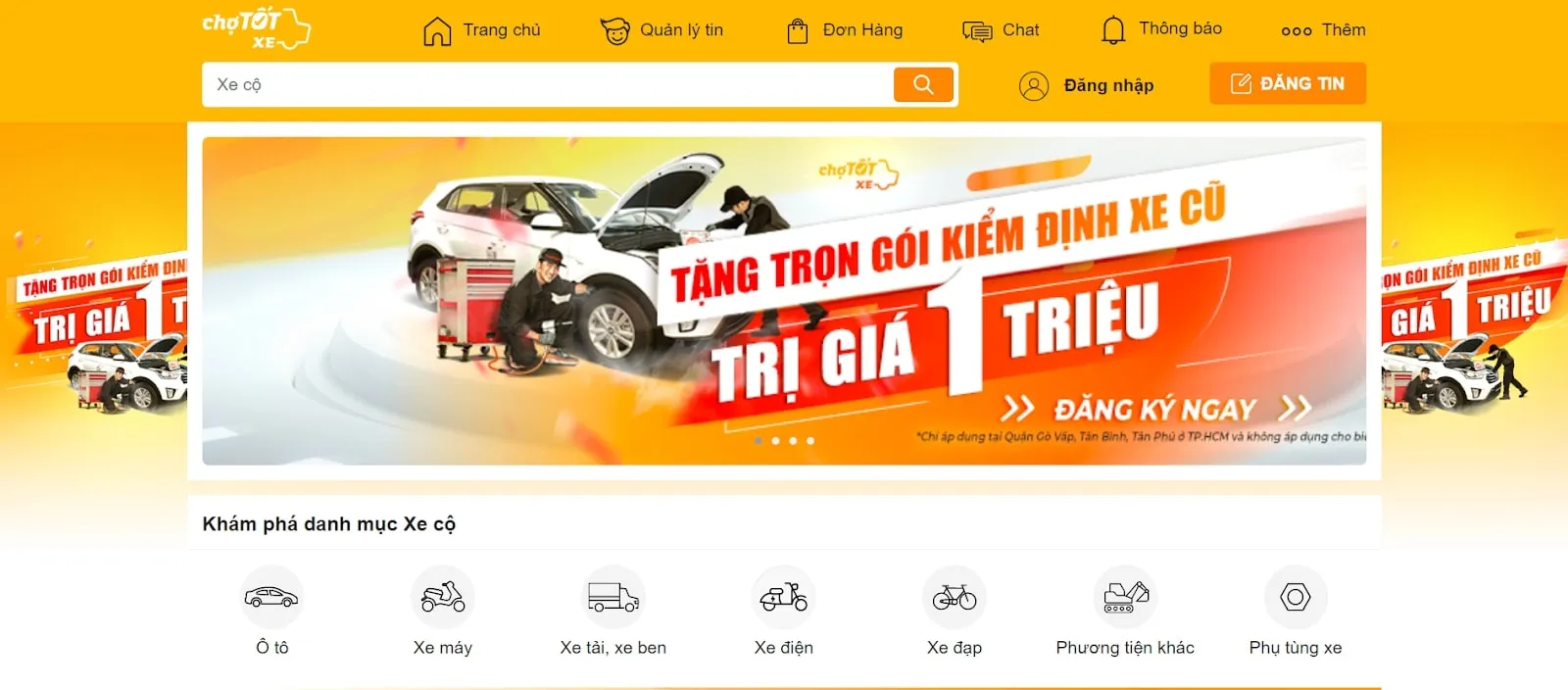 Chợ Tốt Xe cửa hàng xe máy cũ uy tín tphcm