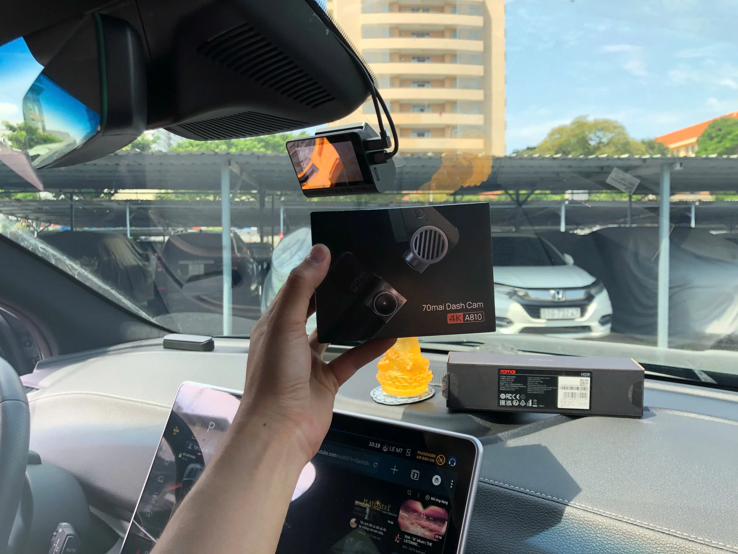 70mai A810 trước sau cho VF8