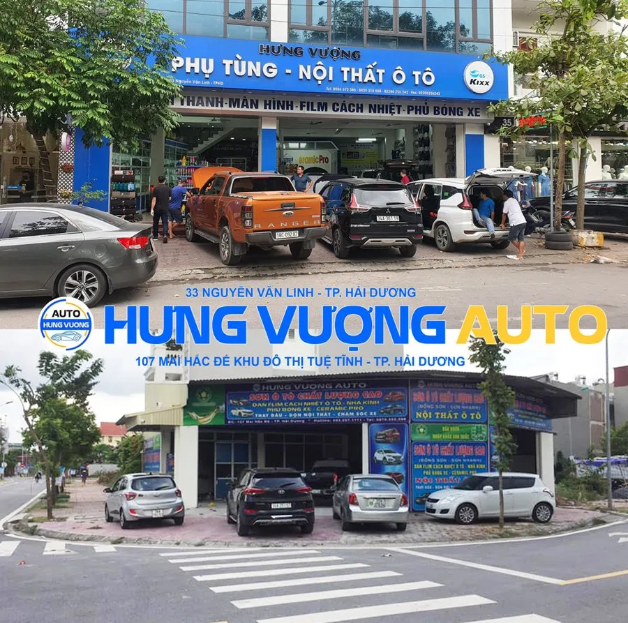 Không gian cửa hàng Hưng Vượng Auto