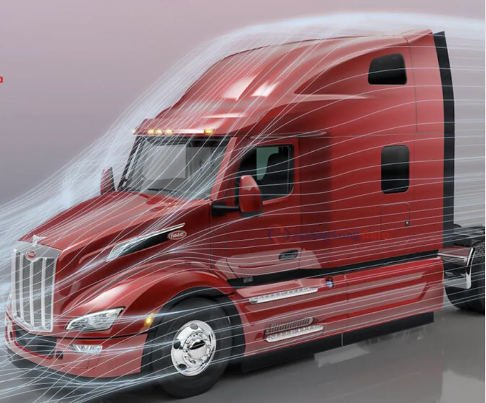 Thiết kế khí động học của xe đầu kéo Mỹ International