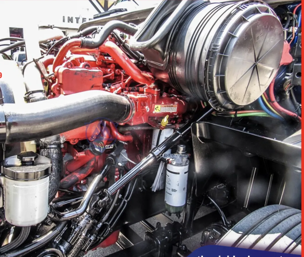 Hệ thống an toàn và xử lý khí thải trên dòng xe International Prostar