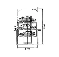 Tiêu chuẩn bãi xe cao tầng 3 tầng