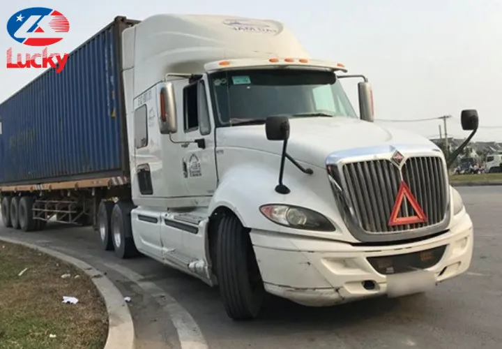 Quy định về bán kính quay xe container chính xác