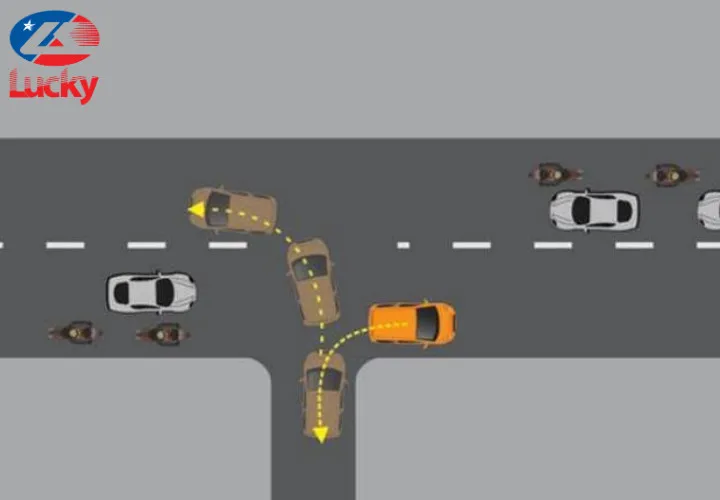 Kỹ thuật lái xe container an toàn khi vào cua