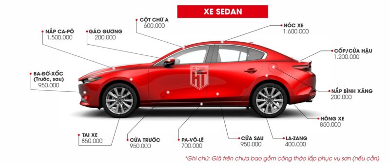 Giá Sơn Toàn Bộ Xe Ô Tô: Hướng Dẫn Chi Tiết Và Bảng Giá