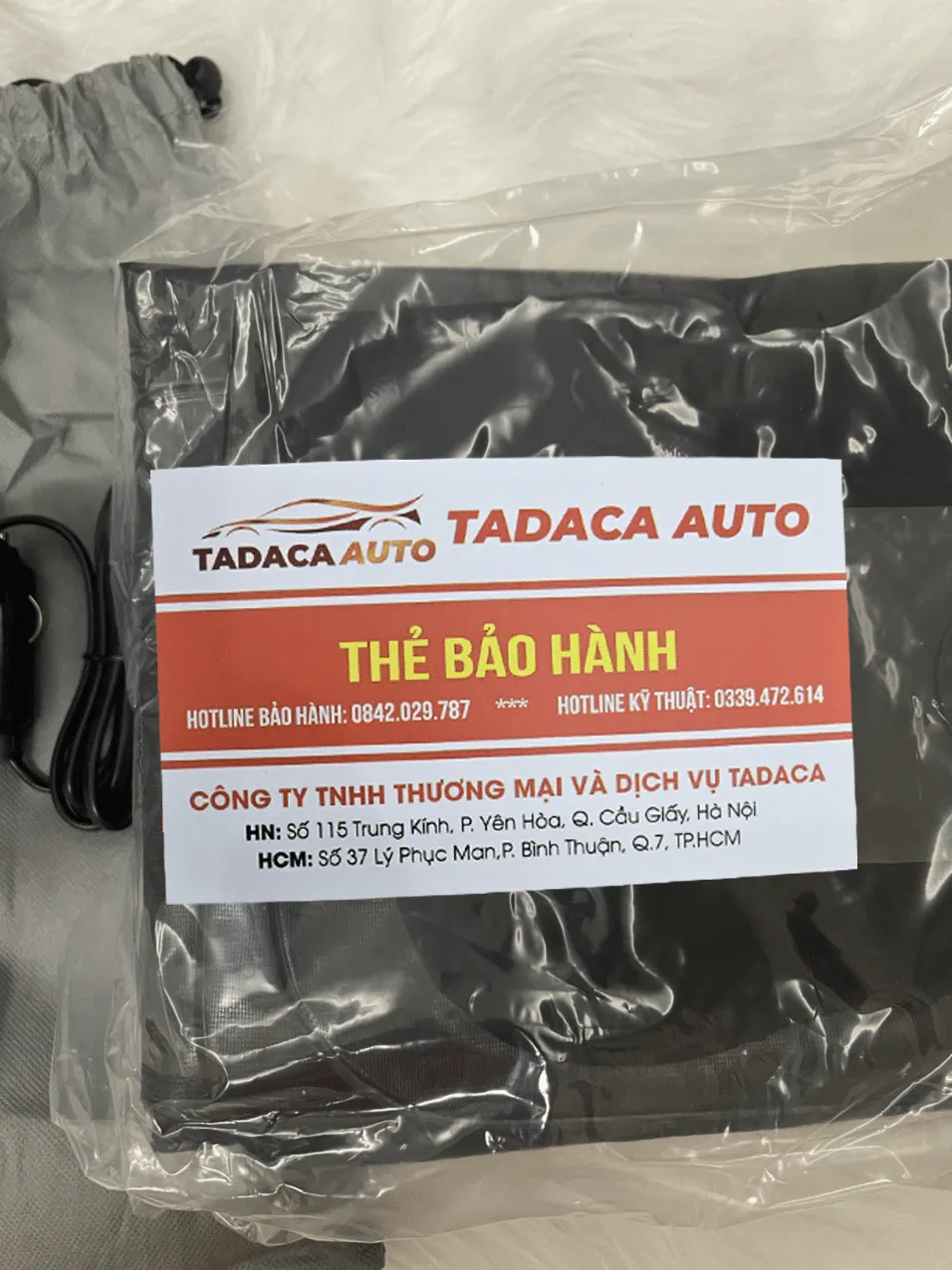 Showroom Tadaca Auto cung cấp Đệm Hơi Ô Tô 7 Chỗ Cao Cấp Nhật Bản uy tín