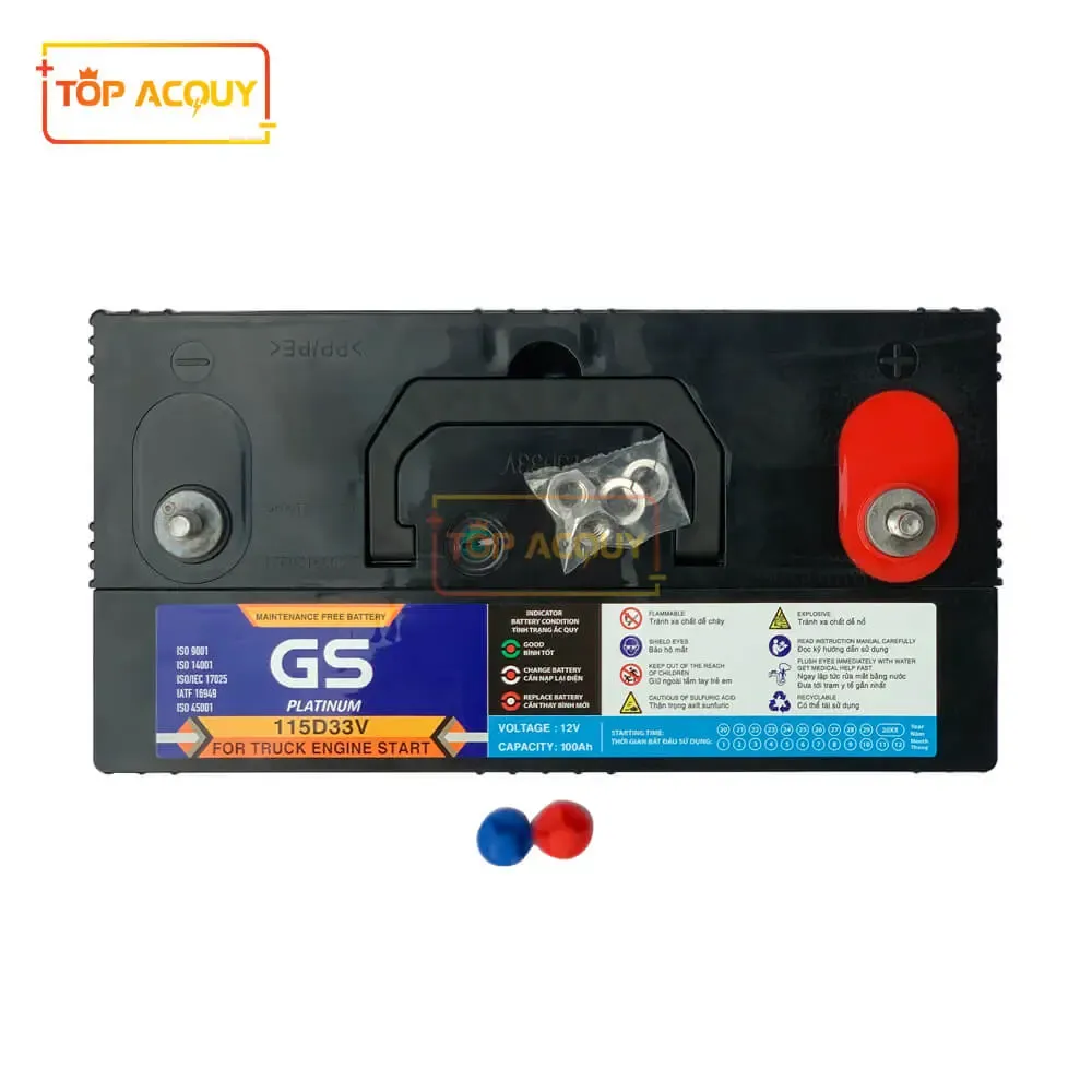 Quy trình kiểm tra hệ thống điện xe container khi thay thế bình ắc quy mới