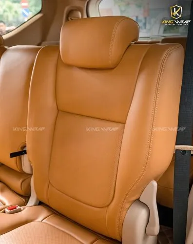Mẫu bọc ghế da màu nâu sang trọng cho các dòng xe ô tô hiện nay
