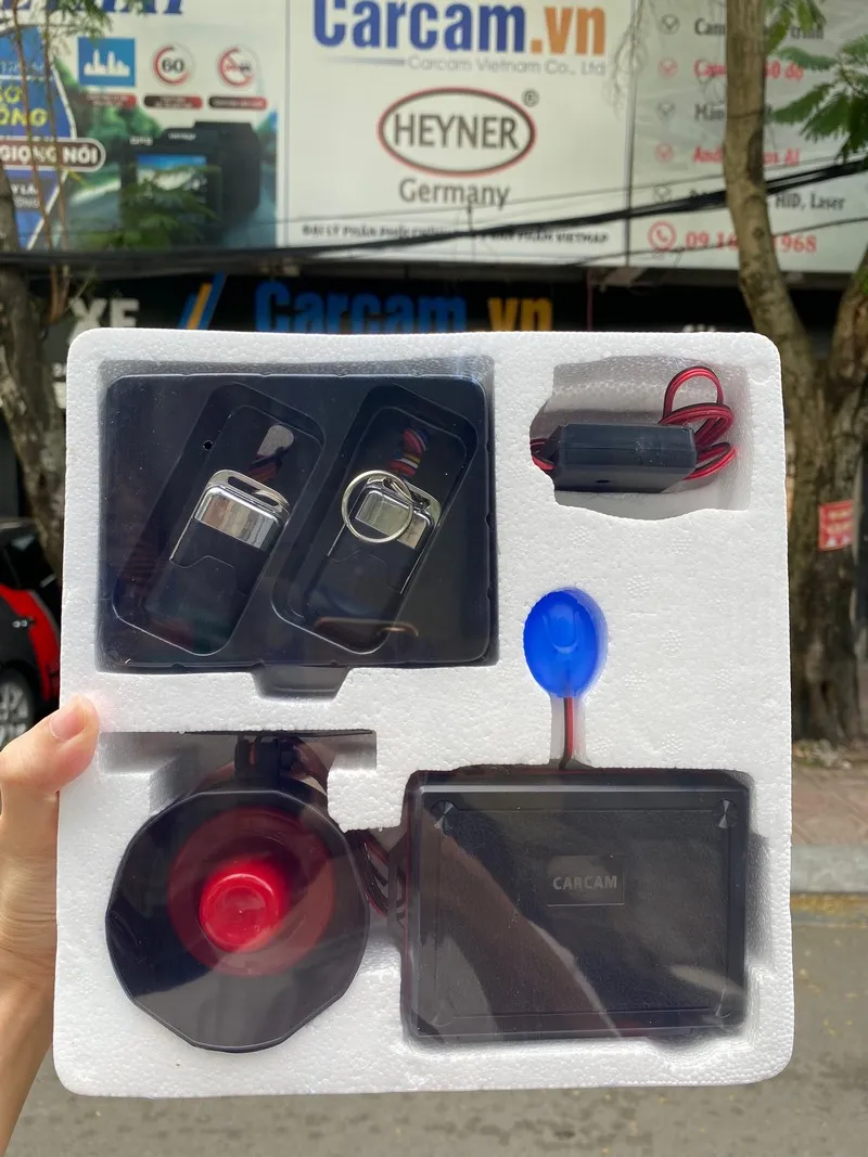 Thiết kế chống nước của Carcam L3000