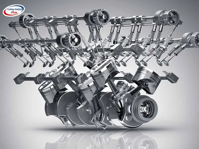 Cấu tạo chi tiết các thành phần trong hệ thống phân phối khí