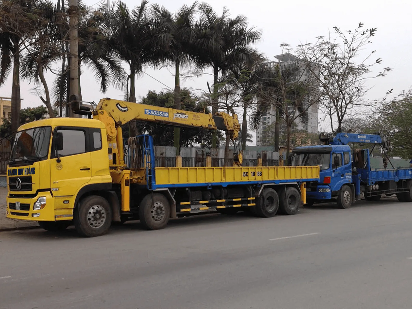 Dịch vụ thuê xe cẩu tự hành tại Bắc Giang