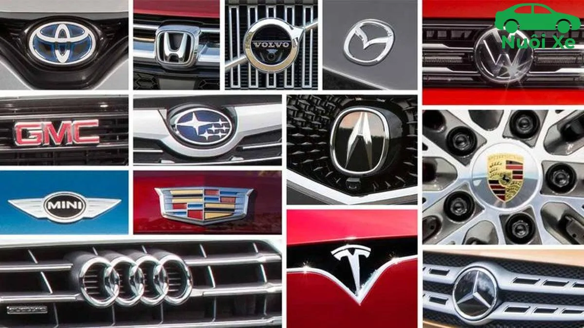 logo các hãng xe ô tô trên thế giới
