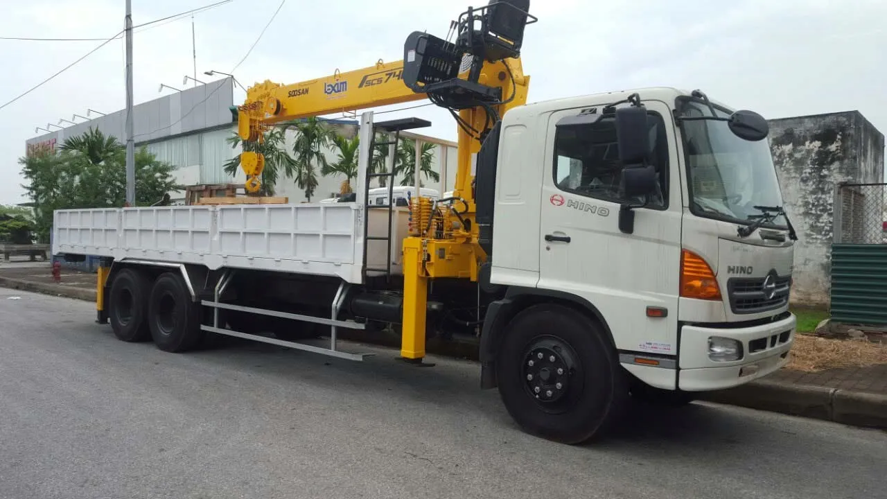 Dịch vụ cho thuê xe cẩu quận 12 vận chuyển trọn gói chuyên nghiệp