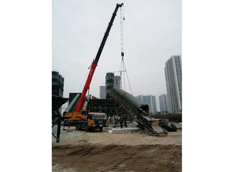 Thi công tại KCN Đồng Văn Hà Nam