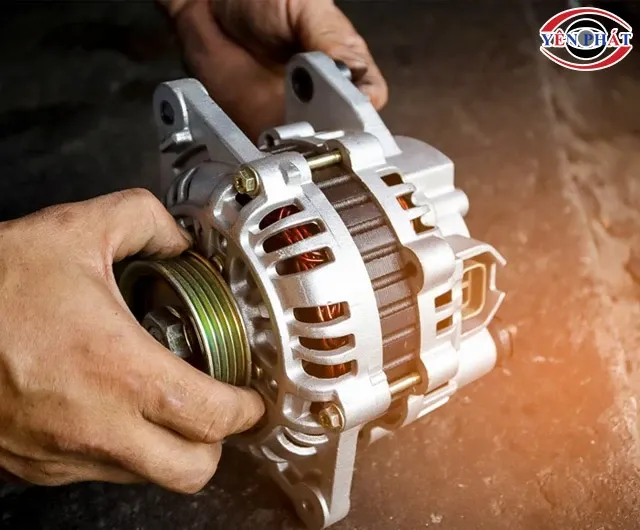 Mô phỏng cơ chế chuyển hóa năng lượng từ trục khuỷu sang điện năng