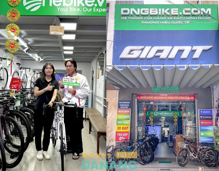 Showroom Dng Bike Đà Nẵng chuyên phân phối xe đạp chính hãng Giant, Merida