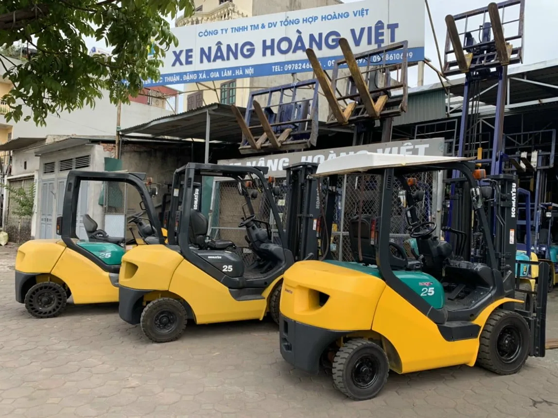 Đại lý xe nâng cũ Hoàng Việt