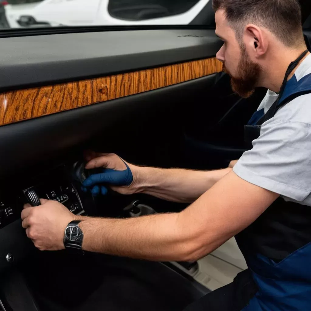 Decal vân gỗ cao cấp với lớp phủ UV chống phai màu