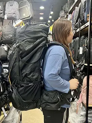 Bạn Yến yên tâm khi đi du lịch