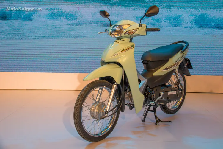 Đánh giá xe Honda Wave Alpha 110 màu xanh ngọc thời thượng.