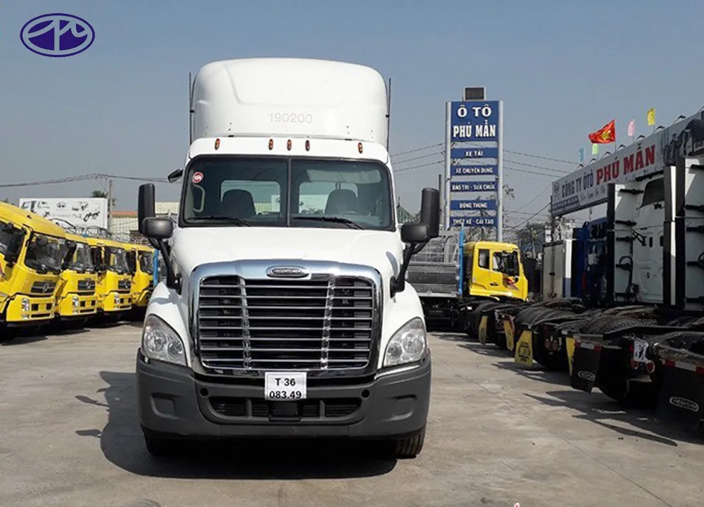 Chiếc xe đầu kéo mỹ freightliner Cascadia phiên bản không giường sang trọng