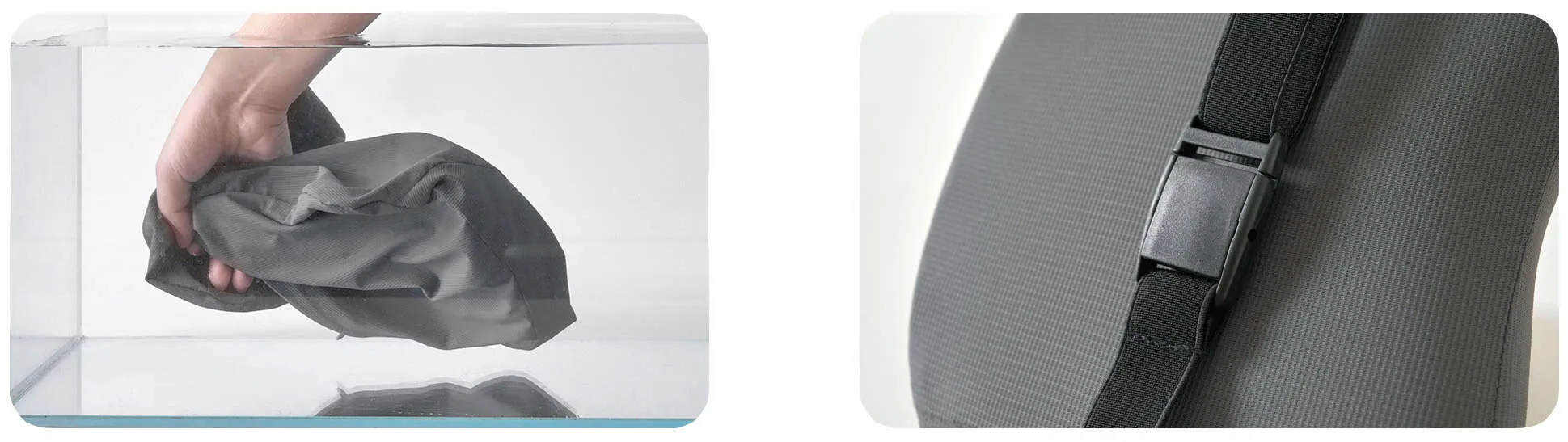 Bộ sản phẩm gối tựa lưng 70mai dễ dàng vệ sinh và điều chỉnh linh hoạt khi dùng