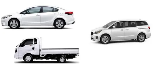 Giới thiệu về xe ô tô chở người dưới 9 chỗ và xe tải nhẹ dưới 3.5 tấn