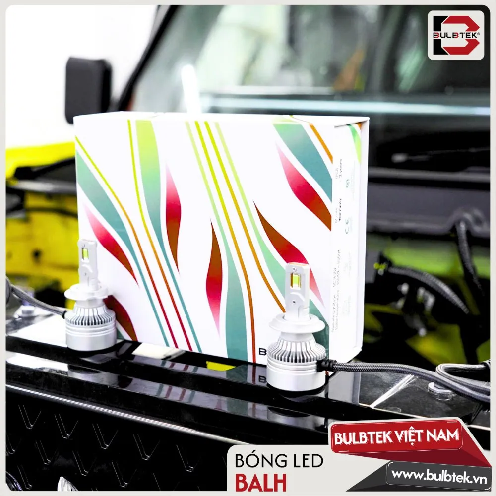 So sánh độ sáng giữa đèn LED H4 và halogen truyền thống