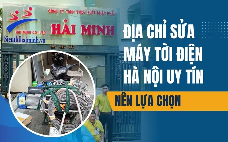Địa chỉ sửa chữa máy tời điện xe tải uy tín tại Hà Nội