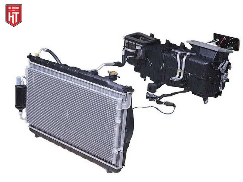 Sơ đồ cấu tạo chi tiết hệ thống bảo dưỡng điều hòa ô tô hiện đại