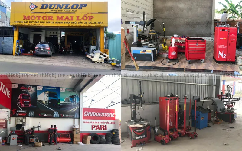 Kinh doanh gara sửa chữa chăm sóc ô tô yêu cầu hệ thống máy móc hiện đại và đạt chuẩn