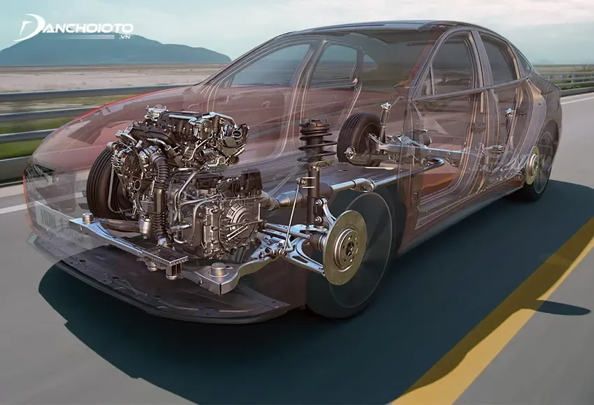 Cấu tạo động cơ là thành phần cốt lõi khi thiết kế ô tô trên máy tính